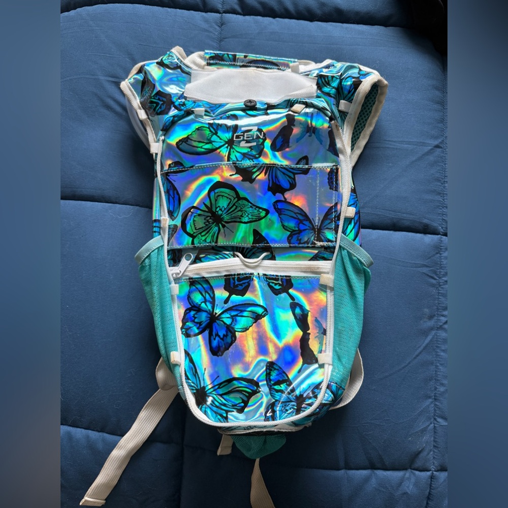 Iridescent Butterfly Hydro Backpack